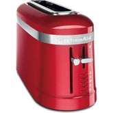 KITCHENAID TOASTER LONG SLOT 2 SLICE - EMPIRE RED - Mabrook Hotel Supplies